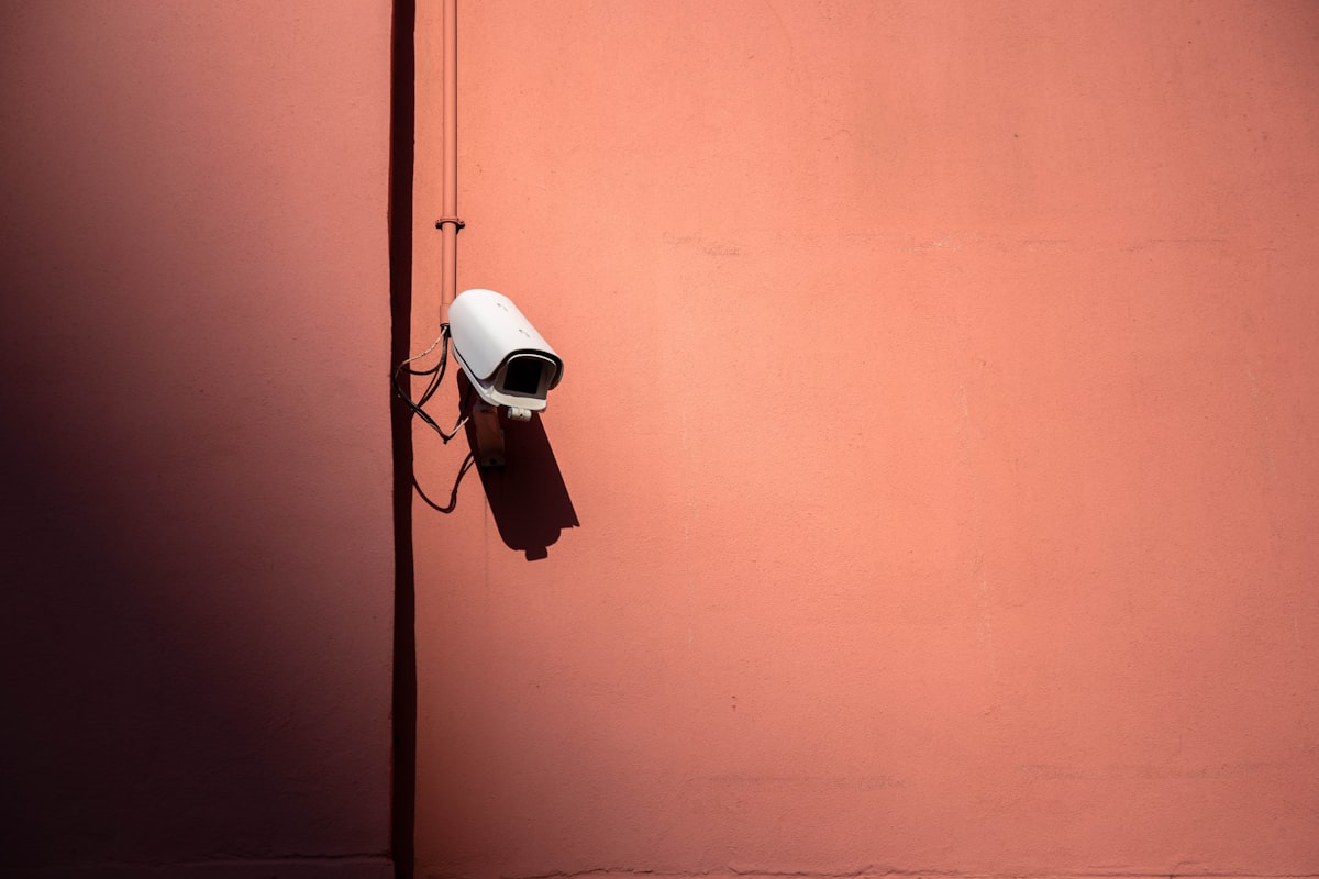 CCTV surveillance camera installed by Bsecure
